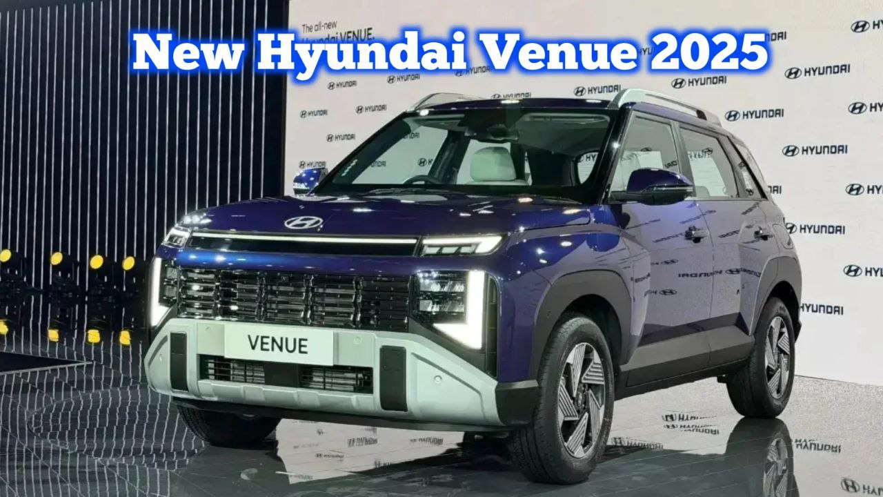 Tata और suzuki की हवा टाइट करने लॉन्च हो रही है New Hyundai Venue 2025 मिलेंगे कई आधुनिक फीचर्स